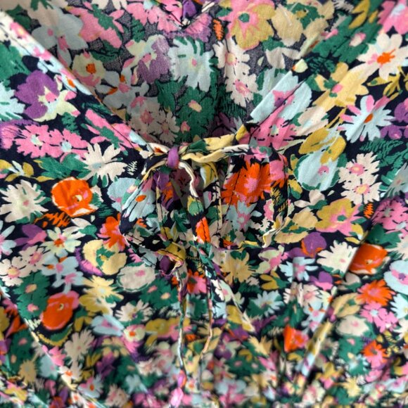 Gap Floral Maxi Dress, Cap-Sleeved - Picture 3 of 7